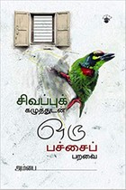 சிவப்புக் கழுத்துடன் ஒரு பச்சைப் பறவை