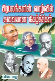 பிரபலங்களின் வாழ்வில் சுவையான நிகழ்ச்சிகள்