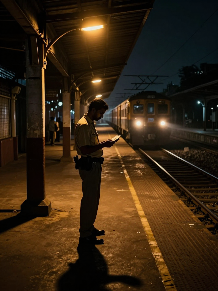 பரங்கிமலை இரயில் நிலையம் - Detective Scene